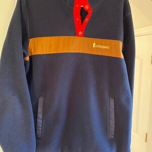Cotopaxi Navy and Red Fleece Jacket